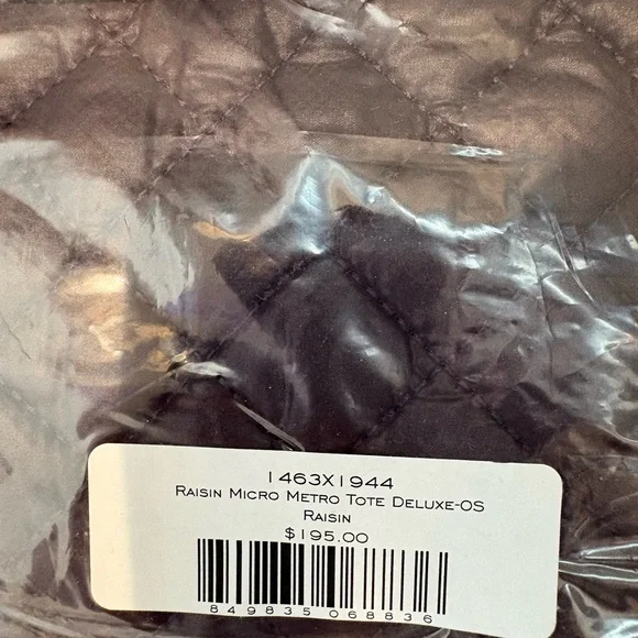 MZ Wallace Raisin Micro Metro Tote - Picture 7 of 7